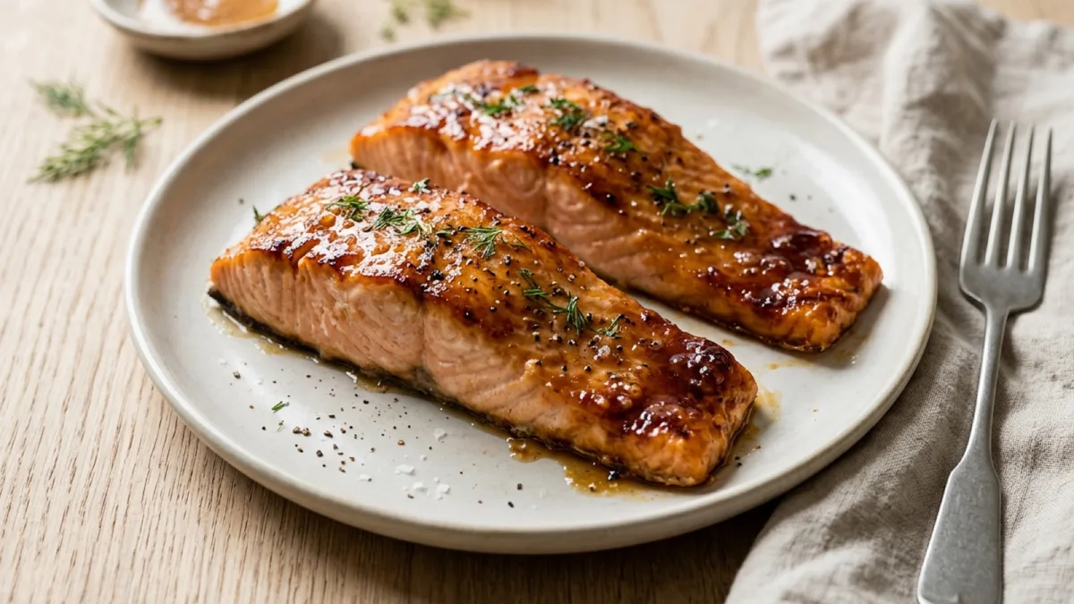 Honey Glazed Salmon