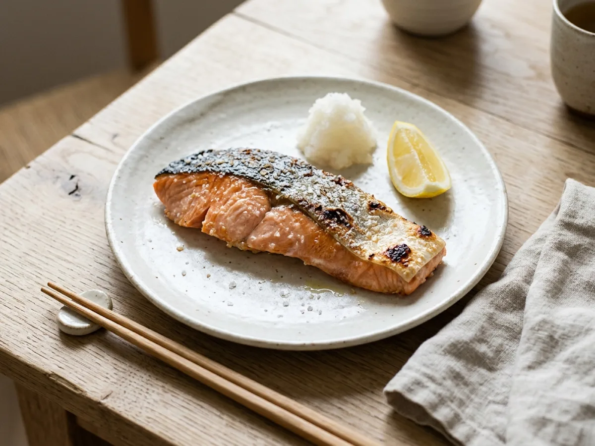 Japanese Shioyaki Salmon — recipe photo