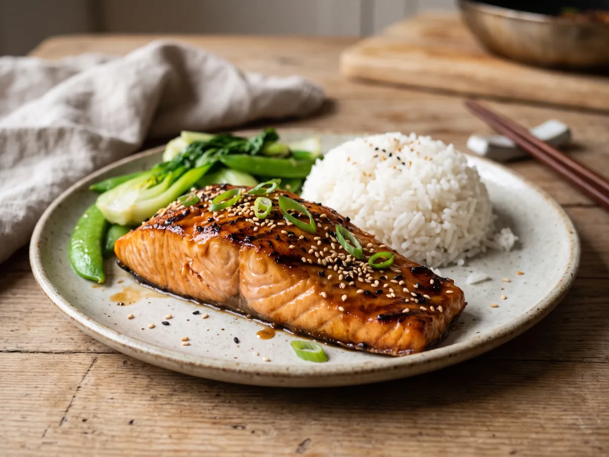 Teriyaki Grilled Salmon — recipe photo